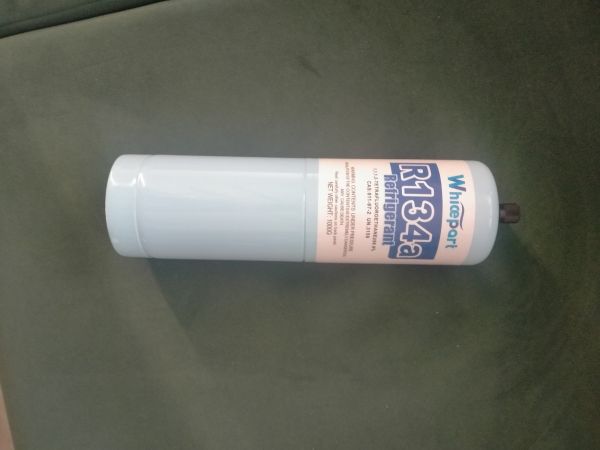 Фреон R134A  1/4 багаторазовий 0,8 кг  БЕЗ КРАНУ 