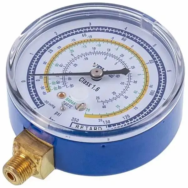 Манометр низького тиску BBL VALUE D корпус = 68mm, R22 R134 R404 R407