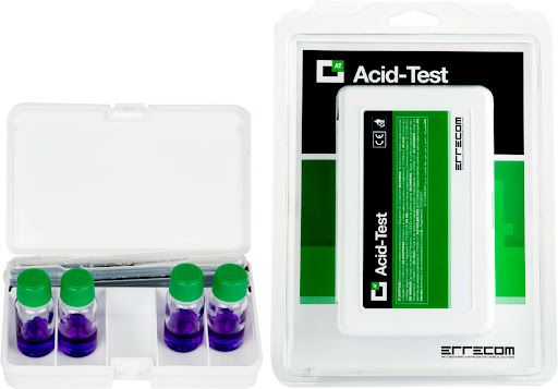 Тест для визначення рівня кислоти в компресорній оливі Errecom Acid-Test RK1349